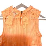 Arizona Jeans Arizona sheer Lace orange tank NWT Medium Photo 4