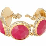 Trina Turk 💕💕 Large Round Bezel Set Dome Bracelet Photo 0