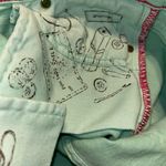 Kate Spade  Play Hooky Broome Street Mint Green Stretch Denim Capri Size 28 Photo 6