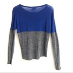 Madewell  two-tone 100% linen longsleeve top XS Photo 1