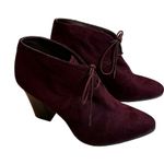 Franco Sarto Leandra Faux Suede High Heel Ankle Boots Photo 1