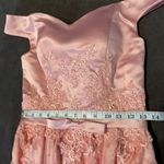 Women’s Dusty Pink Off The Shoulder Short Prom Party Dress CorsetBack Size 4 NWT Pink Photo 7