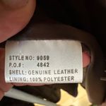 Margaret Godfrey Genuine Suede Fringe Coat Western Boho Long Jacket Sz 14 Brown Photo 4