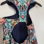 Keepsake  Multicolored Floral Halter Dress XS Photo 3