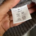 Brandy Melville Gray Ribbed Cropped Sweater Photo 1