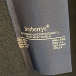 Burberry Vintage  Trench Coat Rain Car Coat Lined 14 XX-Long Black Zip out Liner Photo 5