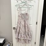 Anthropologie  Bobbi Asymmetrical Ruffled Tiered Midi Dress size‎ large Photo 7