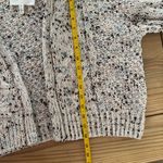 Jessica Simpson  Cream and Gray Textured Knit Cardigan Photo 7