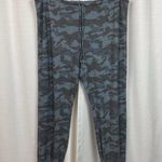 Chaser Blue Love Camouflage Love Brushed Knit Joggers Sz.1X NWT Photo 2