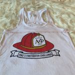 Women’s Alpha Phi & Pike Sorority Firefighter Challenge Tank Top Size Small Photo 1
