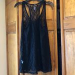 Xhilaration XS Black Lace Flowy Tank Top Photo 2