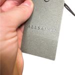 ALLSAINTS Women's  Hali Ambient Leopard Print Ruffle Minidress, Size US 4 - Brown Photo 4