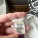 Bella Dahl Lace Up Side Tie White Button Down Shirt Size L Coastal Quiet Luxury Photo 4