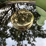 Foldable sequin vanity small mirror Gold Photo 4