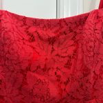 Fame and Partners Red The Max Dress Size 6 US $299 Photo 5