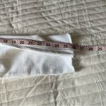 J.Crew Denim Billie Demi Boot Crop Raw Hem White Jeans Size 28 Photo 8