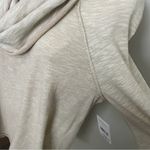 Free People Beach Top Tunic Two Body Corps Deux Cowl Relaxed Fit Lounge Oatmeal Photo 5