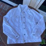 PacSun  white denim jean jacket Photo 1