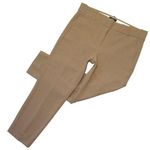 J.Crew NWT Cameron Slim Crop in Heather Saddle Four Season Stretch Pants 12 Photo 0