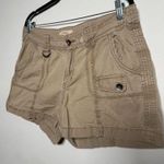 Vintage Y2K Tan Cargo Shorts Women  Photo 0