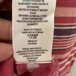 Free People NWT  Portland Striped Pink Off The Shoulder Top Sz Medium Flared Cuff Photo 12