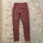 Yogalicious Lux Nude Tech High Rise Ankle Crop Legging Mauve Taupe Photo 7