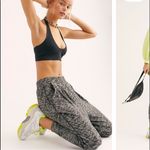 Free People  Harlow Harem Jogger Pants in Marled Chevron Pattern Size XS Photo 3