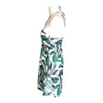 ANDIE NWT Waikiki Coverup Ruched Gathering Halter Bandeau Dress Tropical Prt XS Photo 4