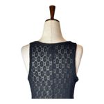 Rag and Bone Rag &‎ Bone Tank Top Women XS Black Geometric Sheer Whimsigoth Gothic Athleisure Photo 3