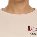 Keith Haring Women's Long Sleeve & Joggers Soft Fleece Lounge Set Cream XXL Photo 2