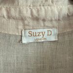 SUZY D London | Pink Linen Shirt Dress Swim Cover Up Tunic Top | One Size Size undefined Photo 3