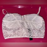 New Mix White Lace Floral Bustier / Crop Top Photo 1