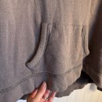 Abercrombie & Fitch Taupe Brown 100% Cotton Hooded Sweatshirt Women’s Size M Photo 4