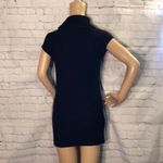 MKM Designs Knit Short Sleeve Sweater Tunic Mini Dress Juniors Large Photo 5