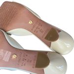 Anthropologie Vicenza Wharton Tan Leather Bow Mule Heels NWOB size 7 Photo 9