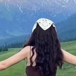 Handmade Crochet  Lace Triangle Scarf Headband Hair Accessories Bohemian NEW Photo 3