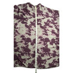 Torrid  Womens Kimono Wrap Cardigan Size 1/2 Purple Tie Dye Washed Cocoon Open Photo 6