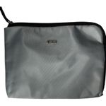 Tumi For Delta Gray Purple Travel Bag Small Nylon 8x7 Accessories Make Up Pouch Photo 0