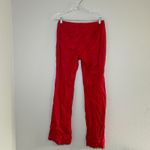 CAbi Style 5503R Valentine Trouser red flare leg pants women's 4 linen blend Photo 4