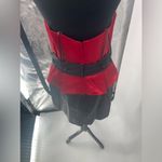 Camille La Vie Camille red and black dress‎ size 12 Length 32 pit to pit 19 Photo 5