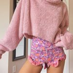 Pink Plush Pullover Photo 4