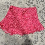 Urban Romantics NEW Red & White Polka Dot Belted Skort Size Medium Photo 1