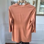 Isaac Mizrahi  Live Caramel Color Square Neck Tshirt M Photo 4