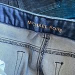 Michael Kors MK Blue Ankle Crop Jeans Denim Med Rise Womens Size 6 Photo 5