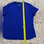 Fabletics  2 pocket Method Scrub Top royal blue Large Photo 5