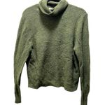 A New Day  Olive Green Chunky Knit Turtlneck Sweater Size Medium Photo 0