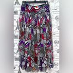 Farm Rio pineapple butterfly Floral Maxi Skirt Photo 4