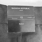 Banana Republic  Women’s High Rise Boot Cut Dress Pants Black Size 12 NWT Photo 4