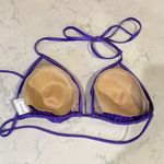 Frederick's of Hollywood Vintage Fredrick’s of Hollywood 80s purple bikini top size DD made in USA Photo 2