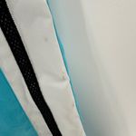 Nike NWT  Blue Striped Elastic Waist Activewear Cropped Track Pants Size Large Photo 7